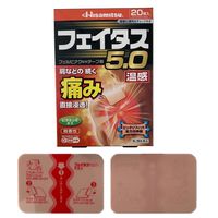 フェイタス 5.0温感 20枚 久光製薬 関節痛 筋肉痛 腰痛 腱鞘炎【第2類医薬品】