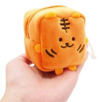 三洋堂 ふわふわアニマルＣＵＢＥポーチ 4527 1袋（8個）