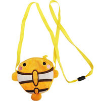 三洋堂 人気の海の動物コインケースネックストラップ 4644 1袋（8個）