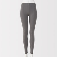 【レディース】無印良品 婦人 ストレッチ天竺編み レギンス 十分丈 婦人Ｍ スモーキーブラウン 良品計画