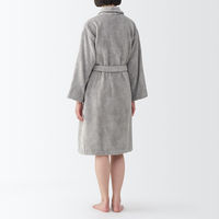 無印良品 ふっくらパイルバスローブ 男女兼用ＳーＭ グレー 良品計画