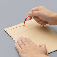 アスクル クッション封筒 茶 文庫本・小物サイズ 10枚入り KHTB01 1袋(10枚) オリジナル