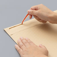 アスクル クッション封筒 茶 A4サイズ 10枚入り KHTB06 1袋(10枚) オリジナル