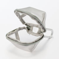 無印良品 ナイロンメッシュ コンパクトポーチ グレー 約７×６ｃｍ 良品計画