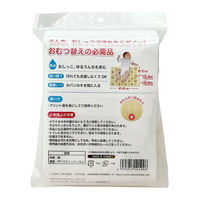 使い捨ておむつ替えシートしまじろう20枚 防水タイプ 極薄 新生児から 1セット（1個（20枚入）×3）日本パフ