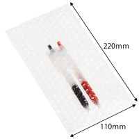 軽梱包用エアー緩衝袋フラップなし110mm×220mm 100枚入り PPFN11 1個（100枚） オリジナル