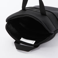 無印良品 ポリエステル 縦型クッションタブレットケース １１型用 黒 良品計画