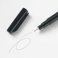 無印良品 水性サインペン 細字 くろ 1セット（1本×10） 良品計画
