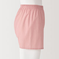 【メンズ】無印良品 紳士 なめらか 前開きトランクス 紳士Ｌ レッド 良品計画