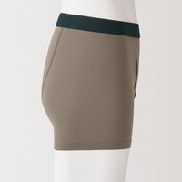 【メンズ】無印良品 紳士 なめらか 前開きボクサーパンツ 紳士Ｌ モカブラウン 良品計画