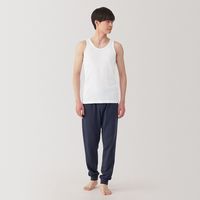 【メンズ】無印良品 紳士 さらっと綿 タンクトップ 紳士Ｍ 白 良品計画