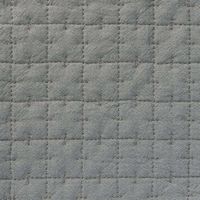 無印良品 洗いざらしの綿キルティングラグ こたつ下敷兼用 １９５×１９５ｃｍ グレー 良品計画