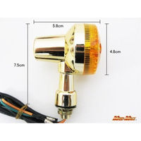 マッドマックス GS400タイプ ミニウインカー4個SET ゴールド/オレンジ MM11-0021GA 1セット(4個)（直送品）