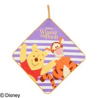 丸眞株式会社 くまのプーさん「だいすきフレンズ」　ループタオル3枚組 1パック（3枚組）