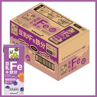 キッコーマンソイフーズ キッコーマン 豆乳＋鉄分 200ml 1セット（36本）