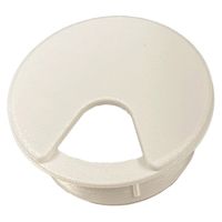 水上 配線穴キャップ 45mm ホワイト FPM45W 1個（直送品）