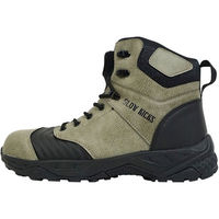 ケイゾック セーフティミッド(ヒモ) カーキ 26.5cm GKS-12 1足（直送品）