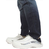 ケイゾック セフティシューズ(スリッポン) ホワイト 25.5cm KZS-100 1足（直送品）