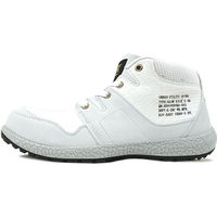 ケイゾック セーフティミッド(ヒモ) ホワイト 25.0cm GKS-06 1足（直送品）