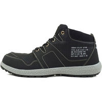 ケイゾック セーフティミッド(ヒモ) ブラック 25.5cm GKS-06 1足（直送品）