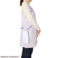 セントレディス ムーミンエプロン KOBANAパープル ST-IM0057 1枚