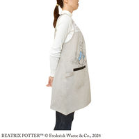 セントレディス ピーターラビットエプロン Simple Flowerグレー ST-IP0004 1枚