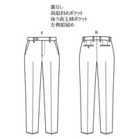 ボンマックス メンズパンツ ネイビー W106 FP6034M FP6034M-8-W106 1着（直送品）