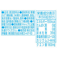 伊藤園 冷梅 ひやしうめ 冷凍兼用ボトル 500g 1箱（24本入）