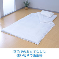 使い捨て布団カバー 布団カバー・シーツ・枕カバー3点セット 1ケース（24セット入）寝具カバーセット 不織布素材  ホテル 旅館 医療介護