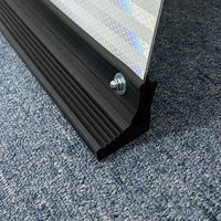 トレード 高輝度反射 折りたたみ看板 小 白 片面 017W45S_撮影禁止 197456 1個（直送品）