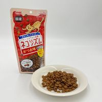 ネコリズム 粒だけタイプ かつお味 国産 90g 1セット（1袋×2）スマック キャットフード