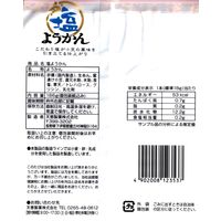 塩分商材 塩分補給 個包装 塩ようかん 186g 1セット（1袋×3） 天恵製菓