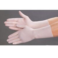 エスコ [L/290mm] 手袋(クリーンルーム用・ESD/ニトリル/100枚 EA354BR-13A 1袋(100枚)（直送品）