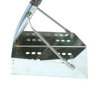 エスコ 155x185mm/1230mm 溝さらえ(ステンレス製) EA650BJ-3 1本（直送品）