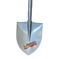 エスコ 230x290mm/ 970mm ショベル(先丸・軽量) EA650BJ-18 1本（直送品）