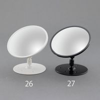 エスコ φ148mm 凸面ミラー(黒) EA724Z-27 1個（直送品）