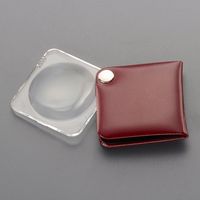 エスコ x3.5/60mm ハンディールーペ(レッド) EA756B-28 1個（直送品）