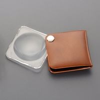 エスコ x3.5/50mm ハンディールーペ(ライトブラウン) EA756B-29 1個（直送品）