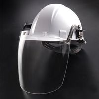 エスコ フェイスプロテクター(ヘルメット取付型) EA800P-21 1個（直送品）