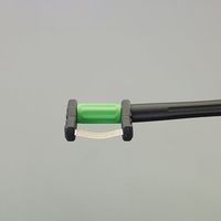 エスコ 0.32mm/粗目 ダイヤモンドやすり(柄付・両面) EA826VT-14 1セット（直送品）