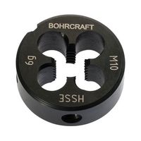 エスコ M12x1.75/ 38mm 丸ダイス(並目/CoーHSS) EA829JJ-12 1個（直送品）