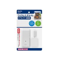 エスコ ワイヤレスチャイムドアセンサー送信器 EA864BB-61 1個（直送品）