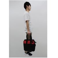 エスコ 310x190x300mm ツールバッグ(プラスチックベース付) EA925HN-6 1個（直送品）