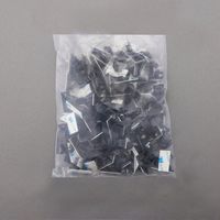 エスコ 15.0mm ケーブルクランプ(粘着付/100個) EA947FA-115 1袋(100個)（直送品）