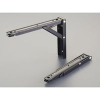 エスコ 292x135x31mm折畳み棚受け/ワンタッチ式(白/2個) EA951EG-13 1組(2個)（直送品）