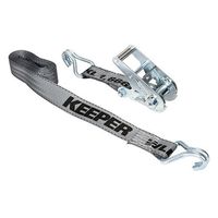 エスコ 750kg/45mmx4.6mベルト荷締機(ラチェット式/グレー EA982BB-15B 1個（直送品）