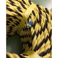 エスコ φ12x100m 標識トラロープ EA983DR-112 1巻（直送品）