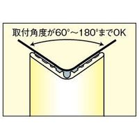 エスコ 65x65x1000mm コーナーガード(レモンイエロー) EA983FJ-226A 1個（直送品）