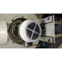 エスコ φ200mm ラウンドモーターフィルター EA997PS-55 1パック（直送品）