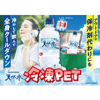 サントリー天然水 冷凍 500ml 1箱（24本入）